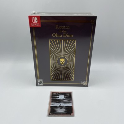 🇺🇸 RETURN OF THE OBRA DINN + CARD - LIMITED RUN - COLLECTOR