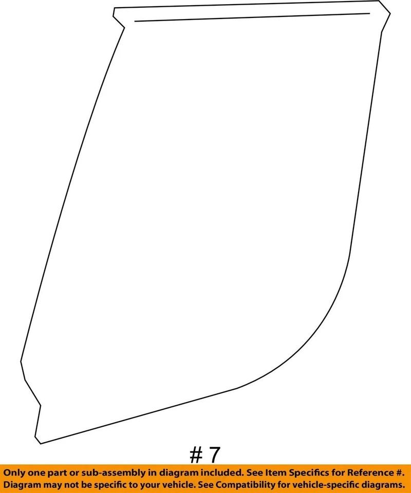 ADEQUADO PARA 2008-2010 CHEVROLET HHR EXTENSÃO ASM F/FLR CNSL * 25860302 - NOVO FABRICANTE DE EQUIPAMENTO ORIGINAL - Imagem 3 de 3