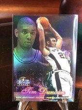 1997-98 Flair Showcase Row 2 Tim Duncan Rookie #5