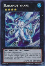 Moderately Played Bahamut Shark - ABYR-EN099 - Secret Rare - Unlimited Edition -