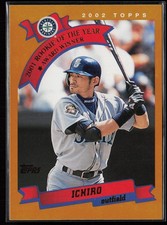 Ichiro 2002 Topps #718 Seattle Mariners SK210