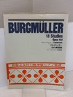Standard Edition Burgmller Eighteen Etudes Musico-Tomosha Johann Fri-Drich Franz
