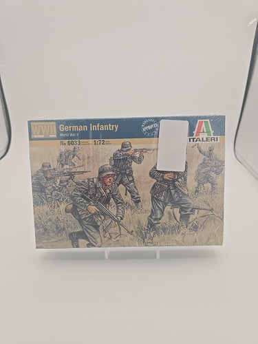 Italeri German Infantry World War II - Plastikmodellbausatz im Maßstab 1:72 6033