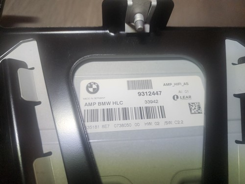 2014 14 BMW 328XI AMPLIFIER BOX UNITS ON MOUNT AMP SPEAKER RADIO SUB - Bild 3 von 5
