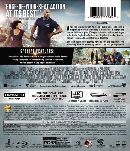 San Andreas (4K UHD Blu-ray) - Picture 3 of 3