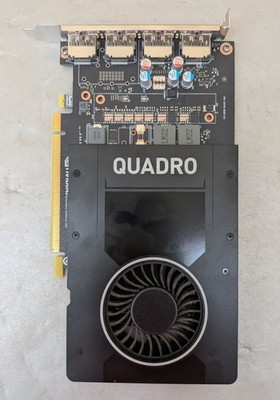 Nvidia Quadro P2200 Video Graphic Card 5GB GDDR5X 699-5G420-0500-101  (02G8WC)