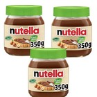 3 Jars  Nutella Vegan  Plant Based Hazelnut & Chocolate  Spread 350g