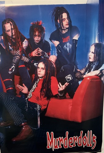 Póster retrato banda Murderdolls NUEVO sellado NUEVO RARO - Imagen 2 de 4