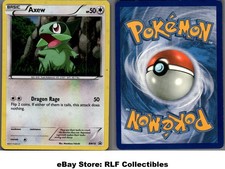 2011 Pokemon, Black & White Promos, #BW10 Axew, Holo Black Star Promo (c)