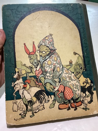 Fables Of La Fontaine, Illustrated By R. De La Neziere 1930’s Hardcover - Foto 4 di 24