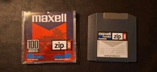 Maxell iomega Zip 100 Disk with case Formatted for IBM Compatibles 100MB