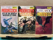 City of the Beast - Lord of the Spiders - Masters of the Pit - Moorcock - DAW