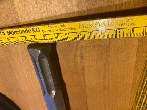 Hilti Spatmeißel 11 kg (303302) – TE-H HEX 28 Aufnahme für TE-S Abbruchhammer - Imagen 7 de 7