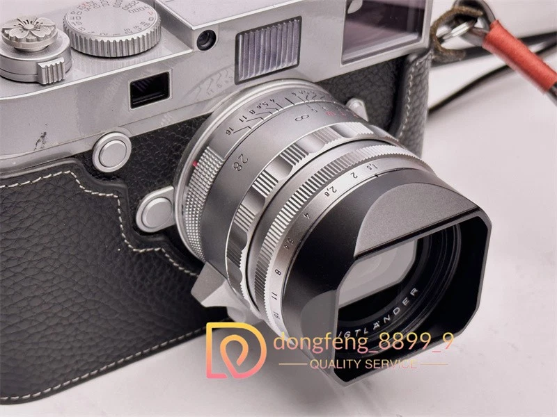 lh6 Lens Hood CNC 1.5 Square Metal W/lid Camera Accessories For Voigtlander vm28 - Image 3 of 4