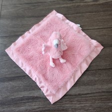 Cloud Island Pink Flamingo Lovey Security Blanket Plush Baby Satin Soft Target