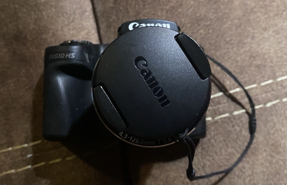Canon PowerShot SX510 HS Wi-Fi Camera w/Battery, & SD Card