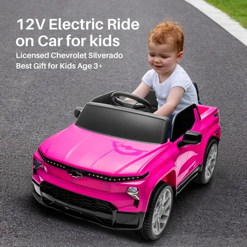 12V Ride On Car Licensed Chevrolet Battery Powered Truck Toy for Kids Aged 2-5 - Picture 3 of 17