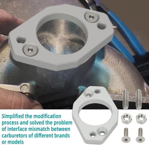 For Kawasaki Jet Ski 650 SX 750 SS Intake Manifold Carb Carburetor Adapter Plate - Picture 4 of 17