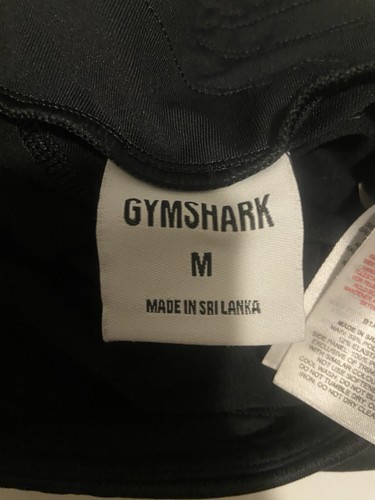 Gymshark Women’s Leggings Size Med Black Drawstring Waist - Picture 6 of 8