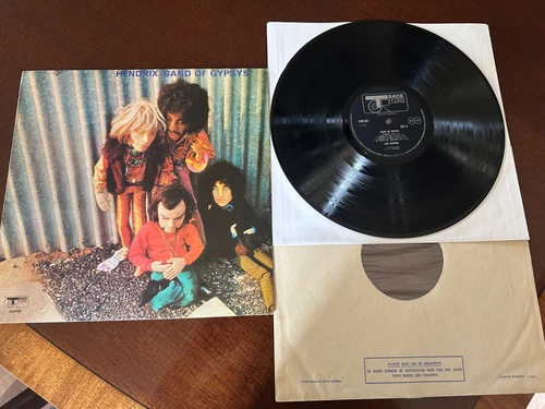 RARE! JIMI HENDRIX "BAND OF GYPSIES" 1970 FIRST UK Pressing LP w/PUPPET Cover!
