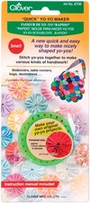 Clover Quick Yo-Yo Maker-Round 1-1/4" - 8700