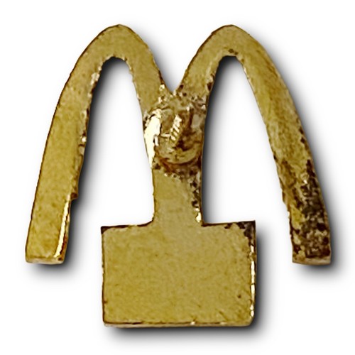 Spille McDonald's vintage lotto di 3 spille da bavero cordino uniforme cappello metallo smaltato - Foto 3 di 7