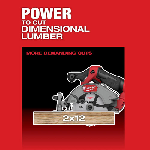 Milwaukee 2521-21HO M12 FUEL 12V 5-3/8" Circular Saw Kit - Picture 5 of 12
