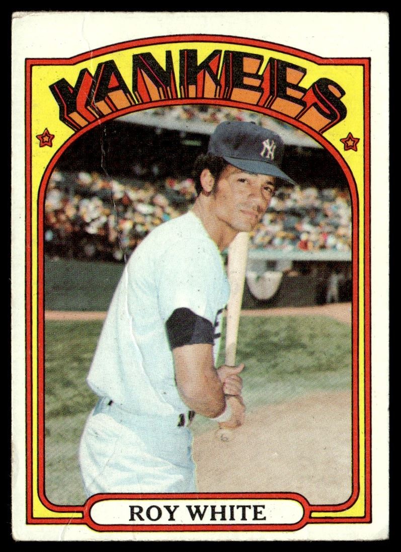 1972 Topps Roy White New York Yankees #340 *Low Grade*C*