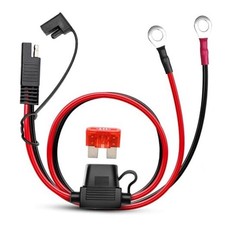 2 FT SAE Battery Connector Terminal Harness, 2 Pin Battery SAE to O Ring