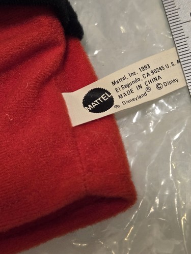 Disneyland MATTEL 1993 DISNEY TOPOLINO E MINNIE TOPOLINO SET PUPAZZI A MANO nuovi - Foto 8 di 15