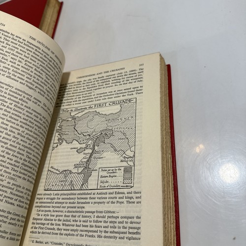 The Outline of History Vol I & II HG Wells, 1956 Hardcover Book Club Edition VTG - Picture 14 of 15