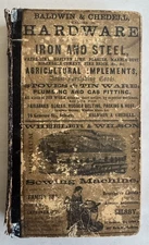 Rare 1862 Auburn, NY Directory & Map Cayuga County Civil War William Seward