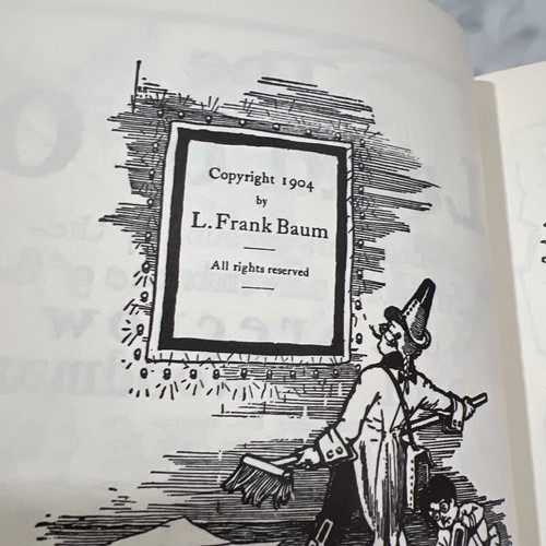 THE LAND of OZ L. Frank Baum Hardcover Reilly & Lee White Edition 1904 - Picture 12 of 18