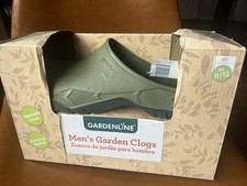 Garden Line Men  s Garden Clogs Men  s Size 11.5 Waterproof Gardening Shoes Slide