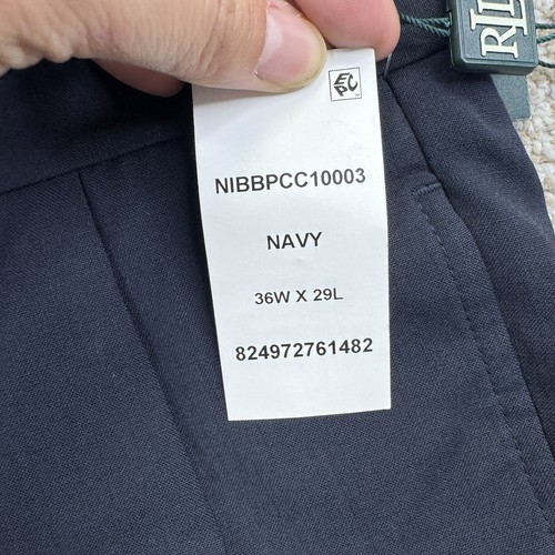NEU Lauren Ralph Lauren Hochleistungs Wollhose Herren 36x29 dunkelblau - Bild 10 von 13