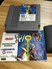 Vintage MAD spy vs spy Game (nintendo entertainment system) NES Sleeve & Manual