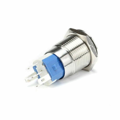 16/19/22mm 6V/12V/24V/220V Car LED Metal Waterproof Momentary Push Button Switch - Picture 6 of 10