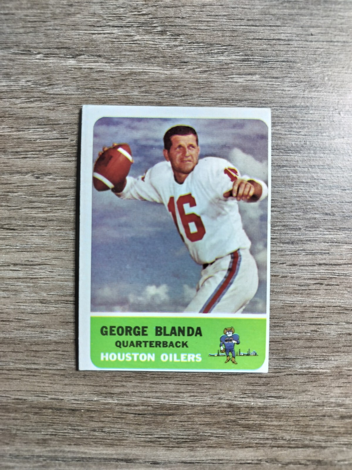 1962 Fleer - #46 George Blanda