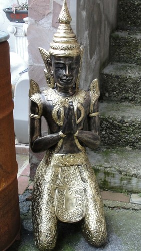 Buddha Garten Groß Asien Buddhafigur XXL Skulptur Tempelwächter Thailand Figur 1 - Bild 2 von 4