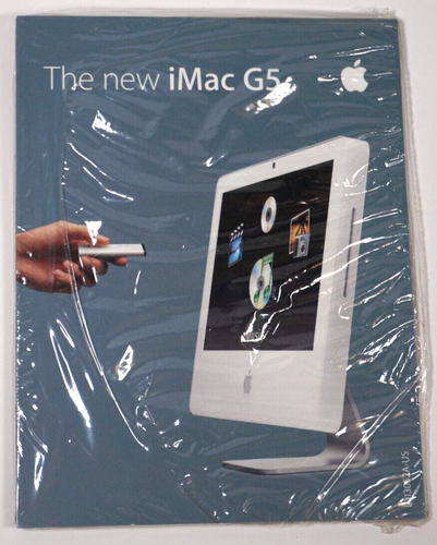 Sealed Bundle of Five 2004 Apple Computer The new iMac G5 Brochure Promo Card - Picture 1 of 5