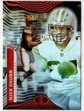 2022 Panini Illusions Football Nick Chubb No. 22 Cleveland Browns