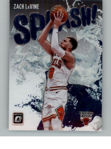 2021-22 Donruss Optic Zach LaVine 8 Splash! Chicago Bulls