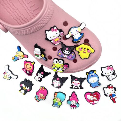 Mixed 50/100Pcs Random Cartoon Shoes Charms Boys/Girls Decor - Picture 10 of 34