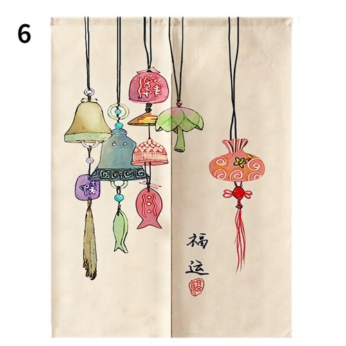 Japanese Noren Door Curtain Doorway Tapestry Room Divider Home Feng Shui Decor - Picture 18 of 18