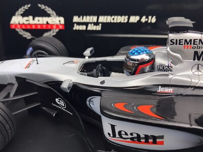 McLaren MP4-16 Jean Alesi Testcar 2002 Minichamps F1 Grand McLaren MP4-16 Jean Alesi Testcar 2002 Minichamps F1 Grand