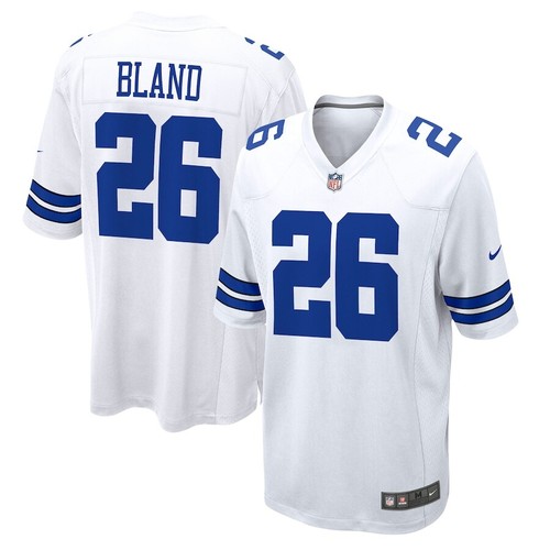 Dallas Cowboys DaRon Bland #26 Nike Men's White Official NFL Player Game Jersey