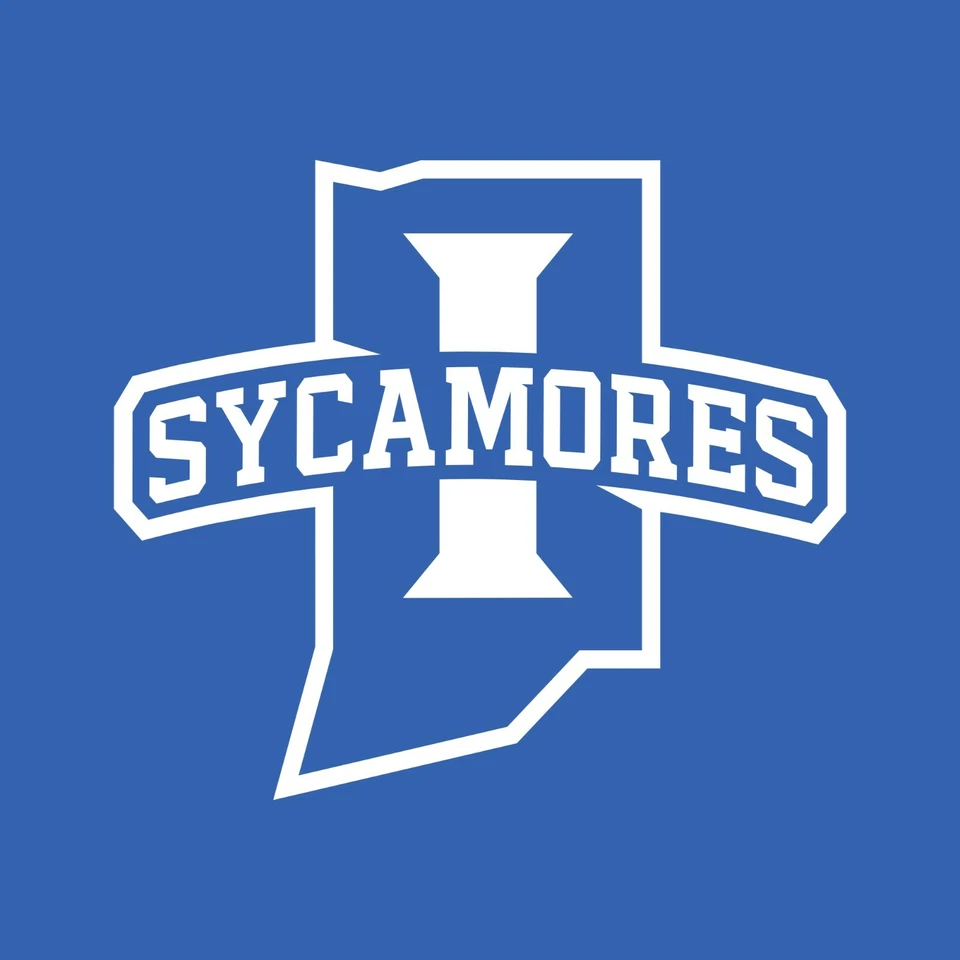Indiana State Sycamores Primary Logo T-Shirt - Royal - Image 2 of 4