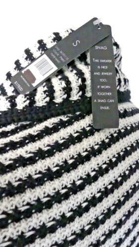 Cardigan lungo Nic & Zoe misto cotone lavorato a maglia colorato a contrasto taglia S - Foto 5 di 12