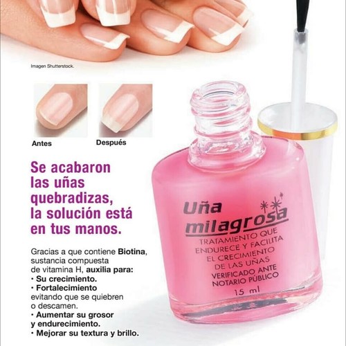 UÑA MILAGROSA TRATAMIENTO COMPROBADO PARA HACER CRECER Y ENDURECER LAS UÑAS - Bild 2 von 4