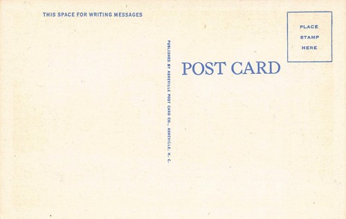 State Hospital Postcard Morganton North Carolina - Picture 2 of 2